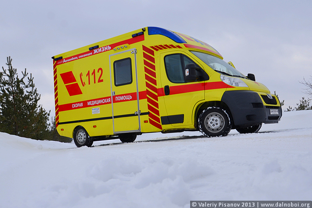 Модульная скорая помощь на базе Peugeot Boxer