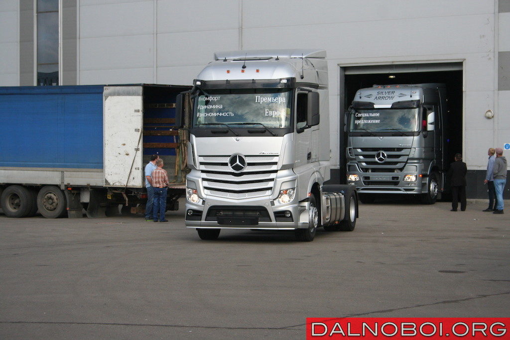 Mercedes-Benz Actros четвертого поколения с двигателем Евро-5 скоро начнут собирать на заводе в Набережных Челнах